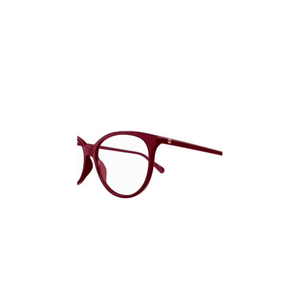 NEW GUCCI cat-eye plastic eyeglasses in burgundy - Picture 3 of 3